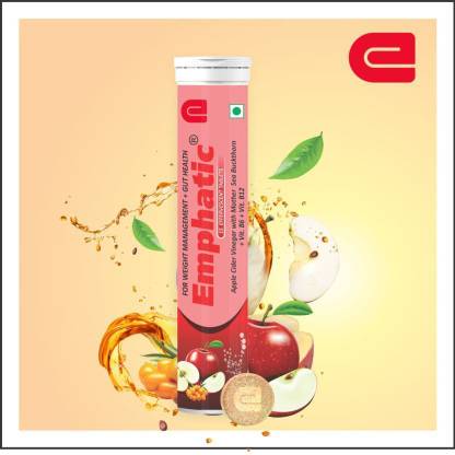 Emphatic Apple Cider Vinegar With Sea Buckthorn Effervescent Tablets