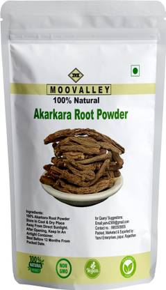 Moovalley Akarkara Powder (Anacyclus Pyrethrum) Akalkara Root Powder