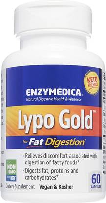 Enzymedica Lypo Gold, For Fat Digestion,