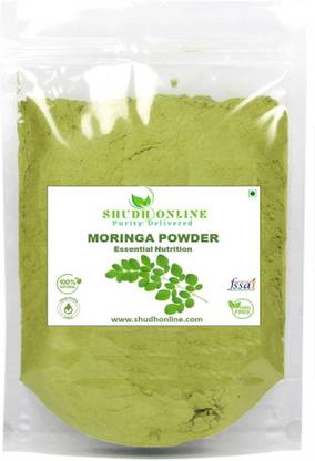 Shudh Online Organic Moringa Leaf Powder Munagaku Murungai Leaves Muringayila Weight Loss, Hair