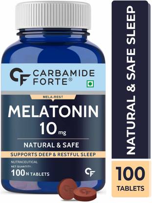 CARBAMIDE FORTE Melatonin 10 mg Sleeping Tablets