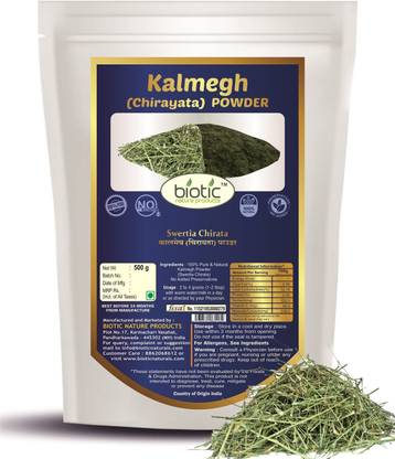 biotic Kalmegh Powder | Swertia Chirata | Nilavembu | Chiraita | Chirayata - 500g