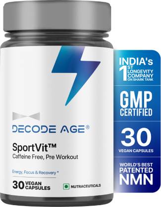 Decode Age SportVit NMN Supplement Blend for Performing Athletes