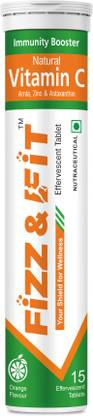 FIZZ&FIT Natural Amla Extract Vitamin C, Astaxanthin and Zinc for Immune Support