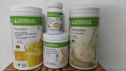 Herbalife Nutrition WEIGHT LOSS F1 MANGO SHAKE & SHAKEMATE & PROTEIN POWDER200GM & AFRESH ELAICHI