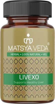 MATSYAVEDA Livexo, Liver Detoxifier, Improve Fatty Liver & Digestion Naturally