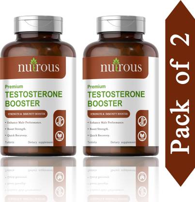 Nutrous Testosterone Booster For Men, Testo Booster Power Support Tablets (G221)