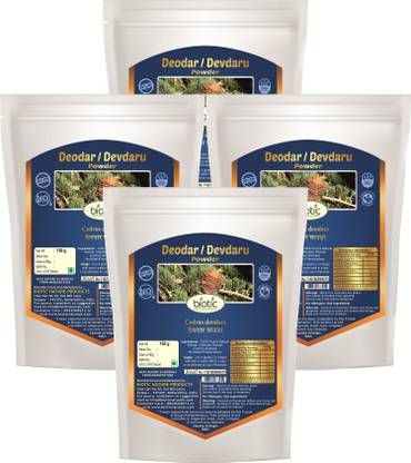 biotic Deodar Powder (Cedrus Deodara) Devdaru Powder - 400g