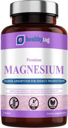 Healthy Tag Chelated Magnesium Glycinate Citrate Tablets (D116)