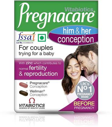 Pregnacare His & Her Conception - Pack of 2x30 Tablets