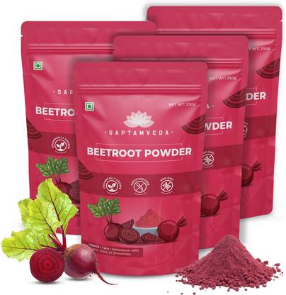 Saptamveda Beetroot Powder for Eating and Drinking (1 KG) | Beet Root Superfood