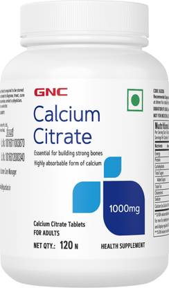GNC Calcium Citrate 1000mg
