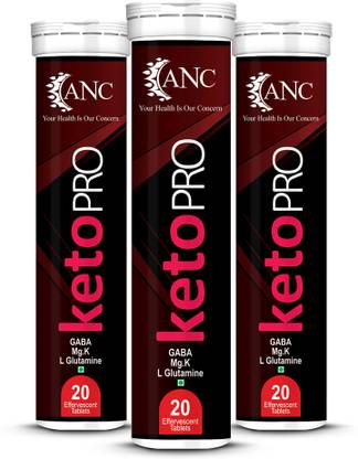 ANC Keto Pro Weight Loss Supplement For Help To burn Your Fat Effervescent Pack of 3