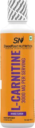 Steadfast NUTRITION L Carnitine Orange 3000mg L-Carnitine Extract of 5mg of vitamin B5