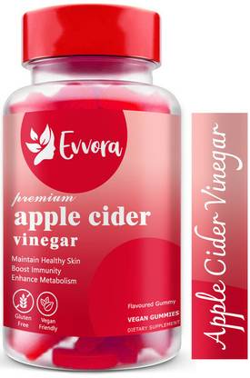 Evvora Apple Cider Vinegar with mother Gummy Gummies