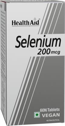 HealthAid Selenium 200mcg - Antioxidant & Immune Support Tablets