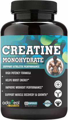 Adorreal Creatine Monohydrate Strength Endurance Athlete Performance Energy Support