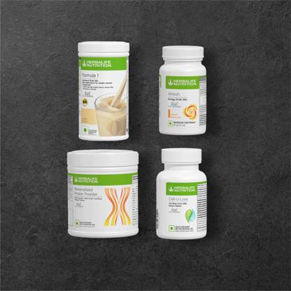 HERBALIFE F1 SHAKE MIX-VANILLA,PEACH,PP-200GM AND CELL-U-LOSS