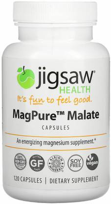 Jigsaw Health MagPure Malate, 120 Capsules