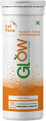 Glow Glutathione L-Glutathione 500 mg + Vitamin C 15 Tablets