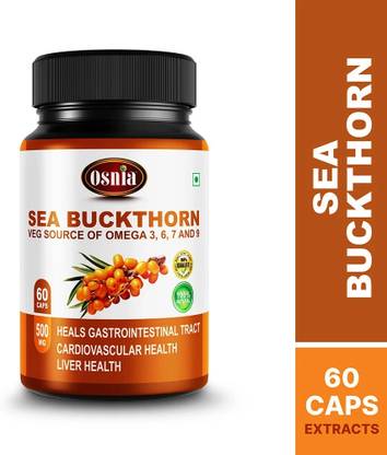 OSNIA Sea Buckthorn Source of Omega, Supports Digestions, Heart Health & Liver Detox