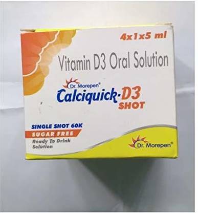 Dr. Morepen Calciquick D3 Shots