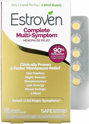 Estroven Complete Menopause Relief, 28 Vegetarian Caplets