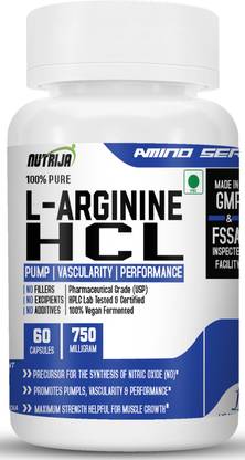 NutriJa L-Arginine HCL 1500mg