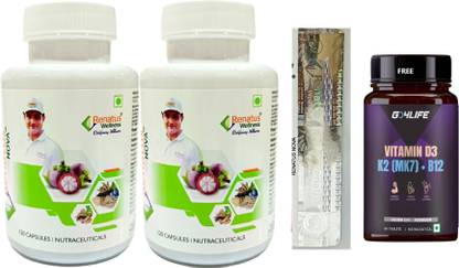 Renatus Wellness Renatus nova - Pack of 2 (120 capsules each) + Zinc