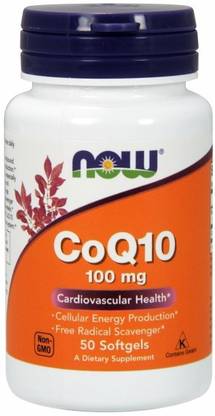 Now Foods CoQ10, 100 mg