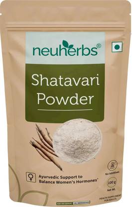 Neuherbs Organic Shatavari Powder|Ayurvedic Care To Balance Women's Health|No Additives