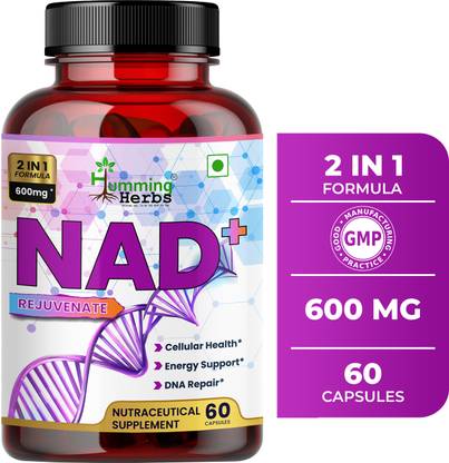 Humming Herbs NAD+ | Cellular Health & DNA Repair | Energy & Metabolism | Longevity & Vitality