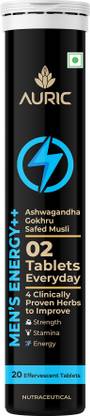 Auric Men S Energy++ Eff Tablets Helps Improve Vitality, Stamina & Strength