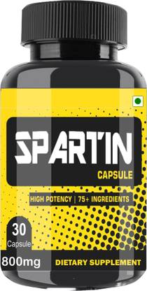 Spartin Supplements For Increase Performance, Power & Stamina (Pack of 1)