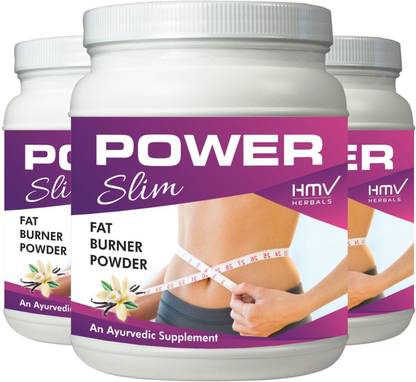 HMV Herbals Power Slim- Herbal Fat Burner Powder (Vanilla Flavor)