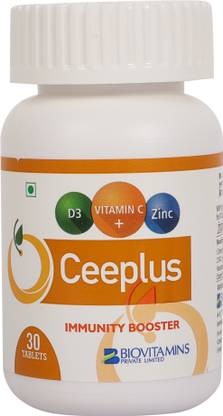Biovitamins CEEPLUS TABLETS Small Oval Shaped Tablets