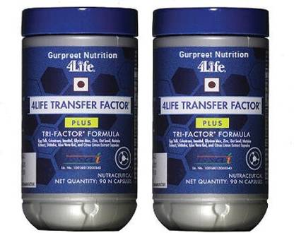 Gurpreet Nutrition 4life Transfer Factor plus (Tri-factor Formula)Pack of 2