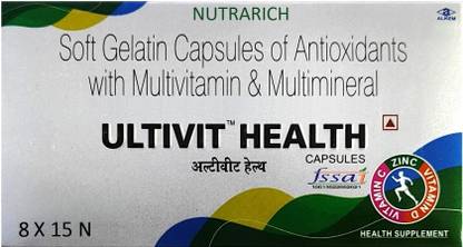 NUTRARICH Ultivit Health Multivitamin For Energy Nutrition Fit Active Growth Health