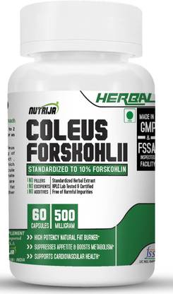 NutriJa Coleus Forskohlii Extract 500mg