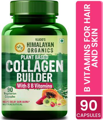 Vlado's Himalayan Organics Plant Based Collagen Builder Supplement For Healthy Hair