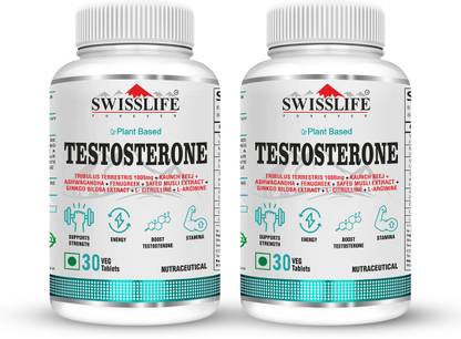 SWISSLIFE FOREVER Testosterone for Men |Tribulus 1000mg| Improves Muscle Strength & Boost Stamina