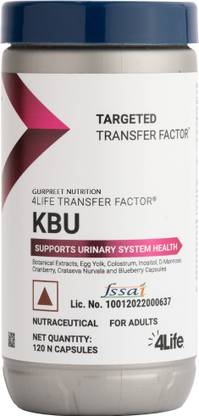 Gurpreet Nutrition 4Life Transfer Factor KBU for urinary & kidney problems