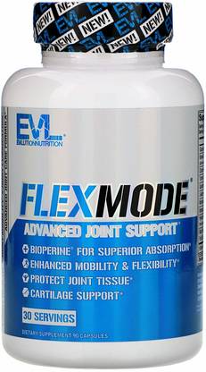 EVLUTION NUTRITION FlexMode, Advanced Joint Support, 90 Capsules