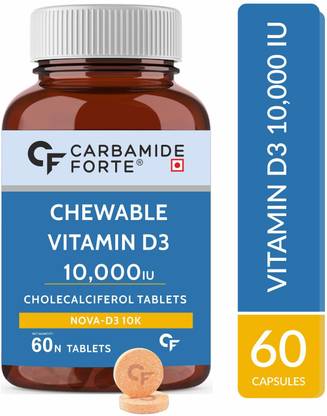 CF Vitamin D3 10000 IU Tablet Chewable | Supports Bones & Joints