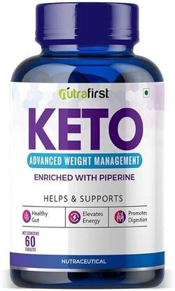 NutraFirst Keto Nutrition Fat Burner Capsules for Naturally Weight Management 1B
