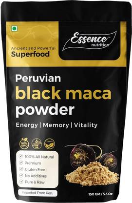 Essence Nutrition Imported Black Maca Root Powder