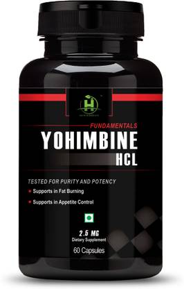 Healthy Nutrition Yohimbine -HCL 60 Count 2.5mg Yohimbine