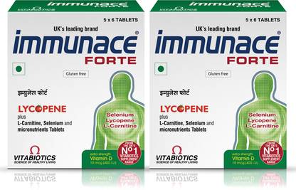 Immunace Forte 30 tablets ( Pack of 2 )