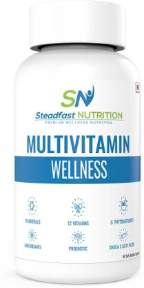 Steadfast Medishield Multivitamin 18 Minerals 12 Vitamins Omega-3