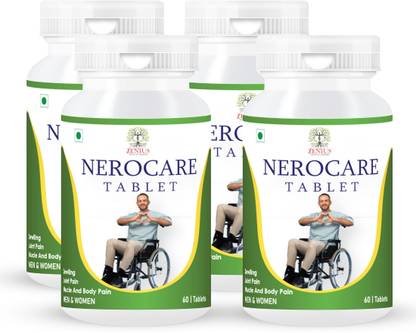 Zenius Neurocare Tablet for Paralysis, Nerve Strength, Pain Relief & Mobility, 240 Tabs